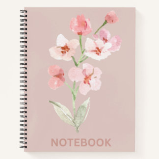 Cuaderno Floral de Bonito para portátiles
