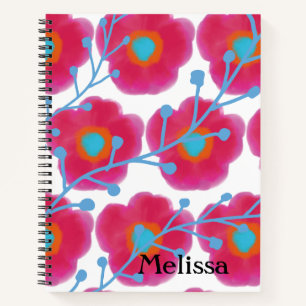 Cuaderno Floral de Girly