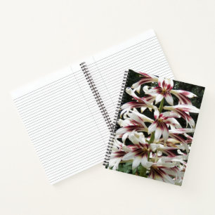 Cuaderno Floral de Lirios Gigantes del Himalaya