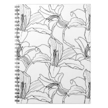 Cuaderno floral de los esquemas tropicales
