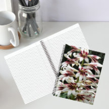 Cuaderno Floral de los Lirios Gigantes del Himalay