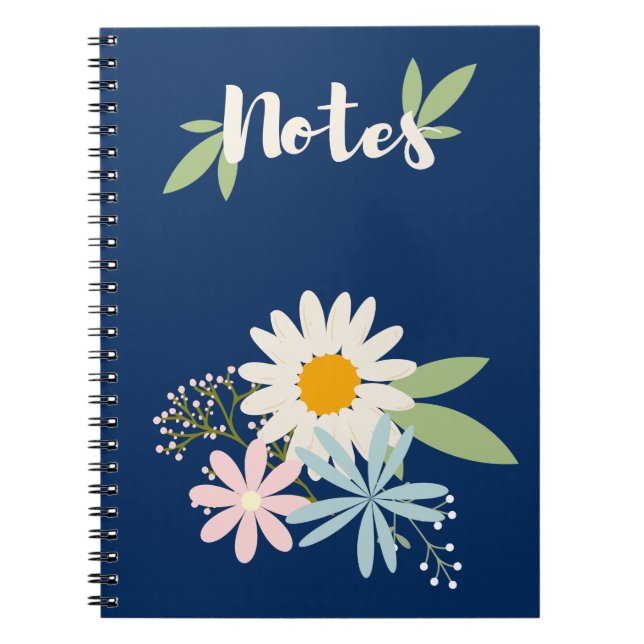 Cuaderno Floral de marina (Frente)