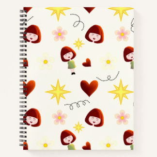 Cuaderno Floral de Niña Adorable