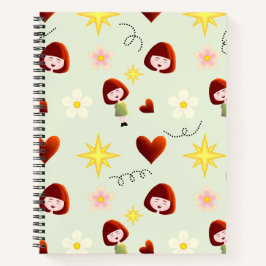 Cuaderno Floral de Niña Adorable