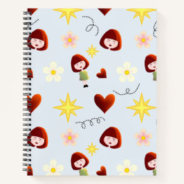 Cuaderno Floral de Niña Adorable