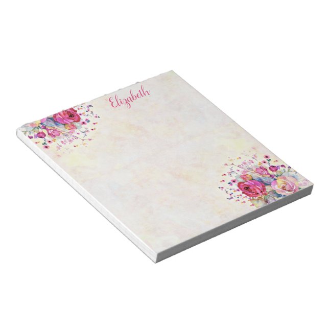 Cuaderno floral de primavera (Lado Derecho)
