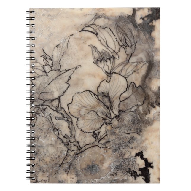 Cuaderno Floral de tatuaje I (Frente)