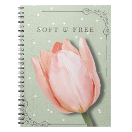 Cuaderno Floral de Tulipanes | Diario Suave y Grat