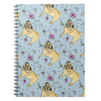 Cuaderno floral del barro amasado