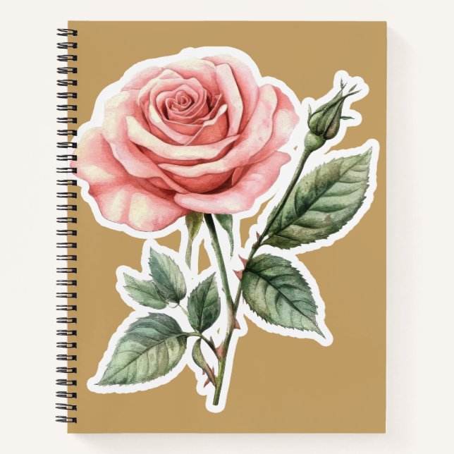 Cuaderno Floral Design (Anverso)