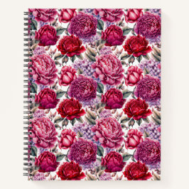 Cuaderno Floral elegante