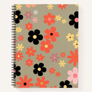 Cuaderno Floral Elegante