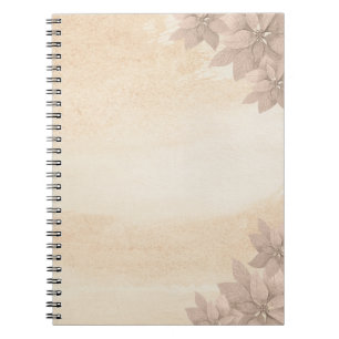 Cuaderno Floral encantadora