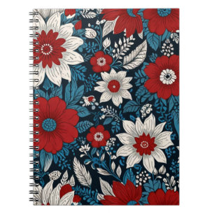 Cuaderno Floral encantadora