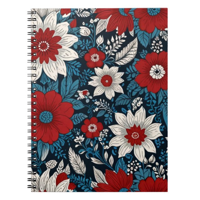 Cuaderno Floral encantadora (Frente)