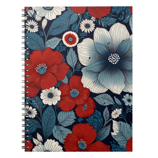 Cuaderno Floral encantadora (Frente)