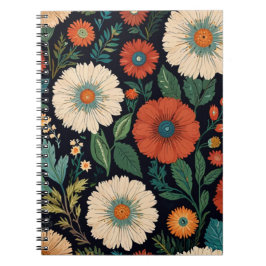 Cuaderno Floral encantadora