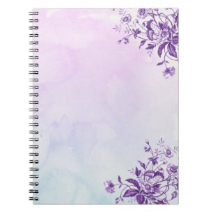 Cuaderno Floral encantadora
