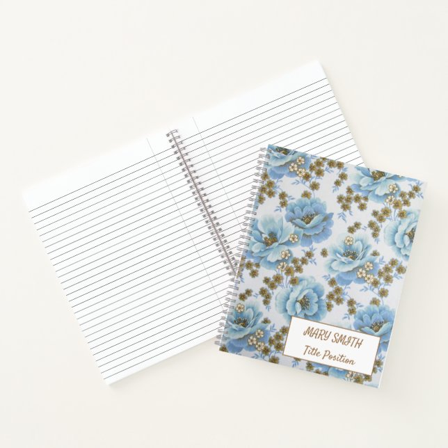 Cuaderno Floral escolar moderna (Interior)