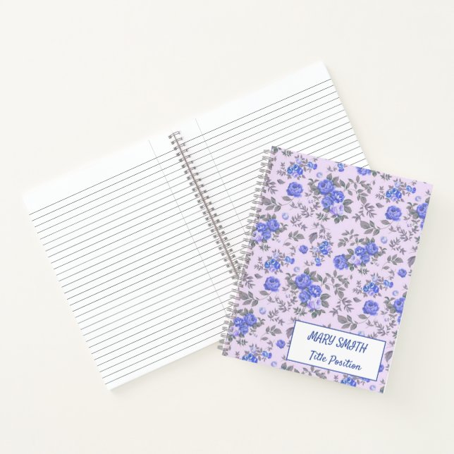 Cuaderno Floral escolar moderna (Interior)
