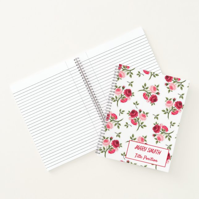 Cuaderno Floral escolar moderna (Interior)