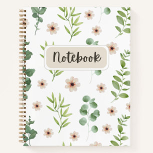Cuaderno Floral Girly NoteBook
