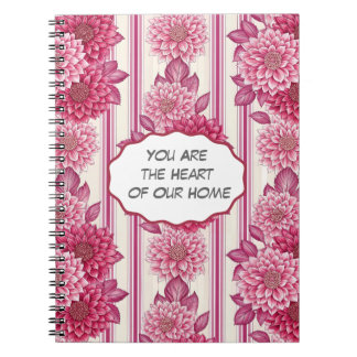 Cuaderno Floral Heart of Our Home 