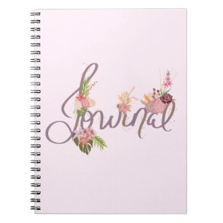 Cuaderno Floral Inspiration Journal con brillantes floracio