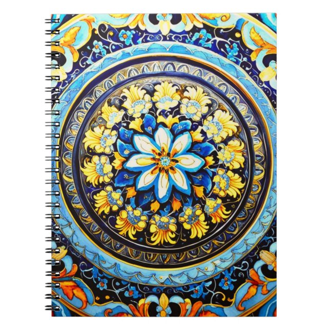 Cuaderno Floral mallónica española de origen romano (Frente)