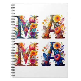 Cuaderno Floral MAMA