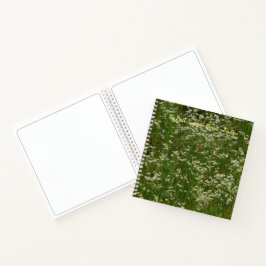 Cuaderno Floral meadow Ralph Waldo Emerson cita