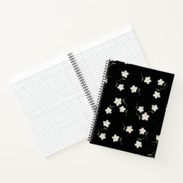 Cuaderno Floral Midnight Daisy | Botánica Dibujada