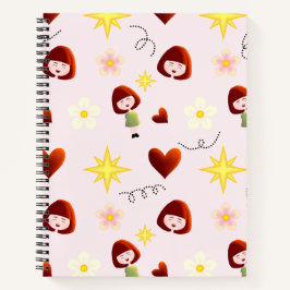 Cuaderno Floral Niña Bonita
