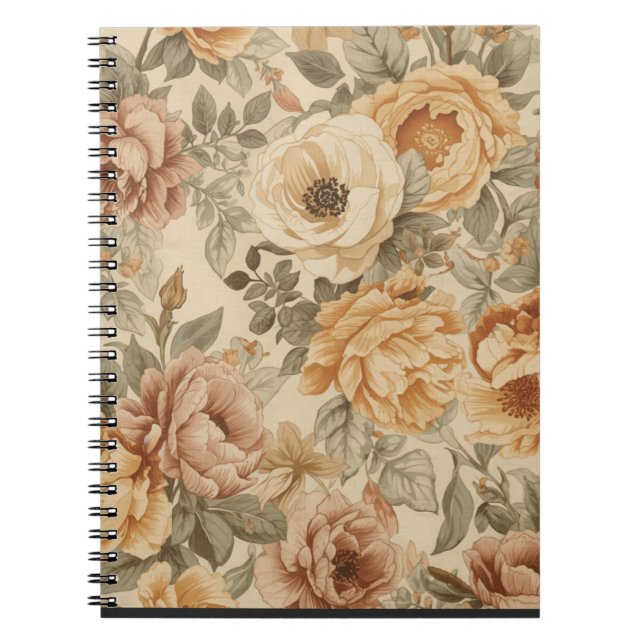 Cuaderno Floral notebook (Frente)