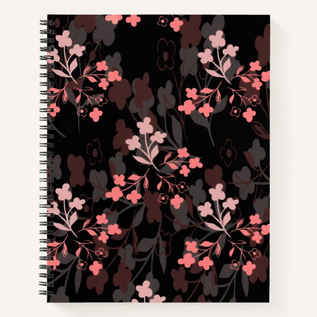 Cuaderno Floral notebook (Anverso)