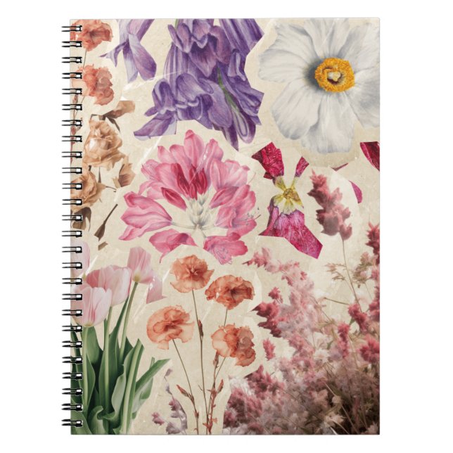 Cuaderno Floral Notebook (Frente)