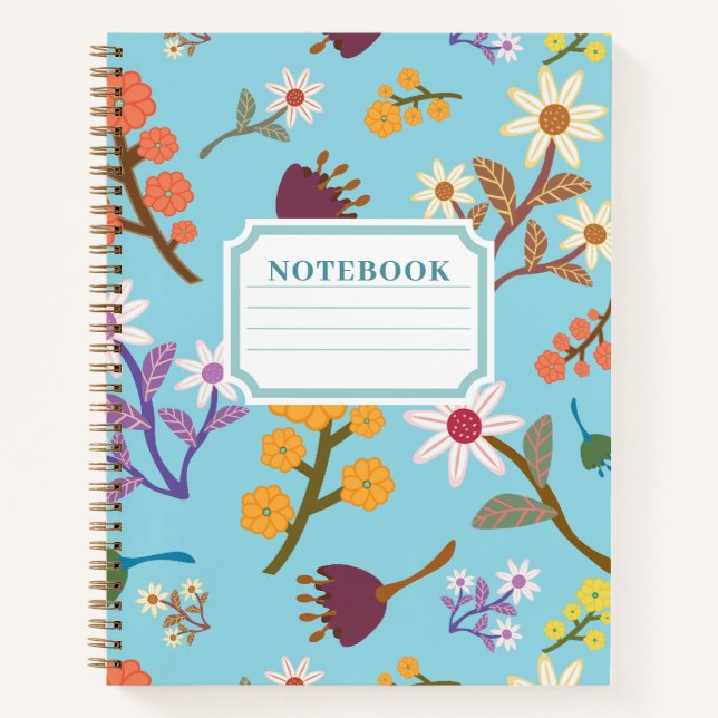 Cuaderno Floral Notebook (Anverso)