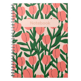 Cuaderno Floral Notebook – Elegant Flower-Themed 
