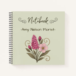 Cuaderno Floral Notes & Daily Planning-florist