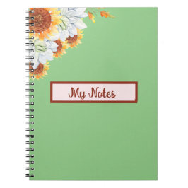 Cuaderno Floral Otoño Inspira Escuela