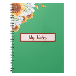 Cuaderno Floral Otoño Inspira Escuela