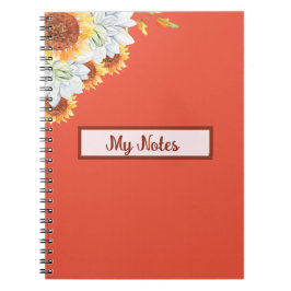 Cuaderno Floral Otoño Inspira Escuela