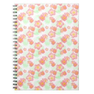 Cuaderno Floral pattern no1