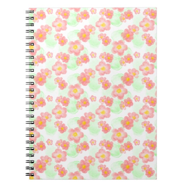 Cuaderno Floral pattern no1 (Frente)