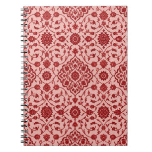 Cuaderno Floral Persa Rosa
