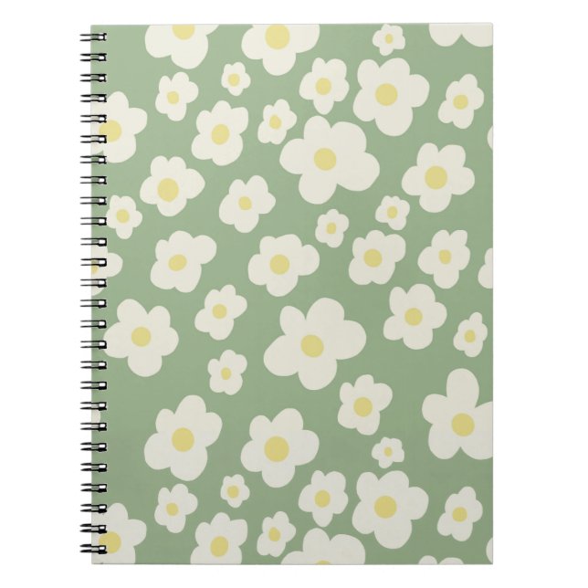 Cuaderno floral precioso. (Frente)
