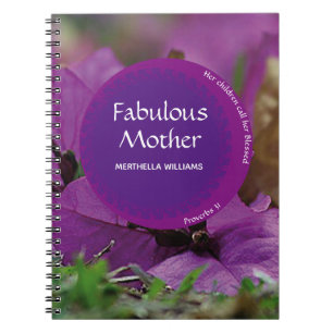 Cuaderno Floral Purple MOTHER'S DAY Fabulous Mother