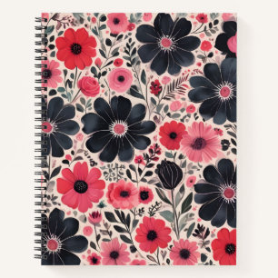 Cuaderno Floral Rebellion