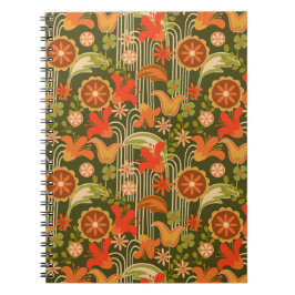 Cuaderno Floral retro - 