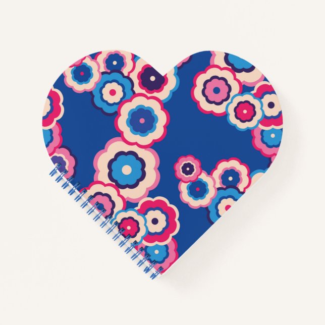 Cuaderno Floral retro (Anverso)